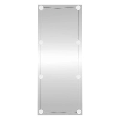 Vidaxl wandspiegel met led's rechthoekig 40x100 cm glas