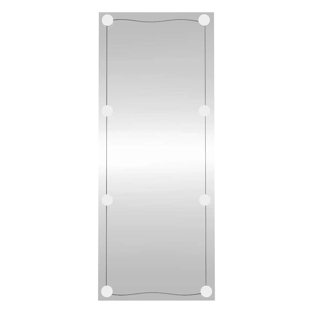Vidaxl wandspiegel met led's rechthoekig 40x100 cm glas