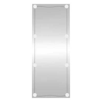 Vidaxl wandspiegel met led's rechthoekig 40x100 cm glas