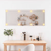 Vidaxl wandspiegel met led's rechthoekig 40x100 cm glas