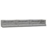 Vidaxl palletkussens 7 st stof grijs - afbeelding 2