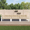 VidaXL Palletkussens 7 st stof beige