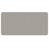 Vidaxl tapijtloper 50x100 cm sisal-look platina