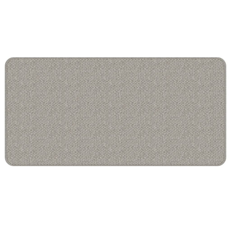 Vidaxl tapijtloper 50x100 cm sisal-look platina