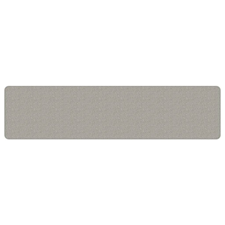 Vidaxl tapijtloper 50x200 cm sisal-look platina