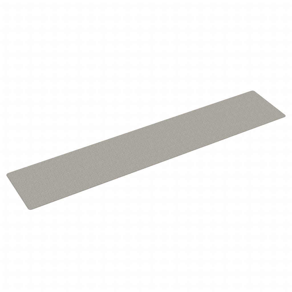 Vidaxl tapijtloper 80x400 cm sisal-look platina