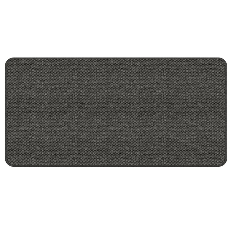Vidaxl tapijtloper 50x100 cm sisal-look antracietkleurig