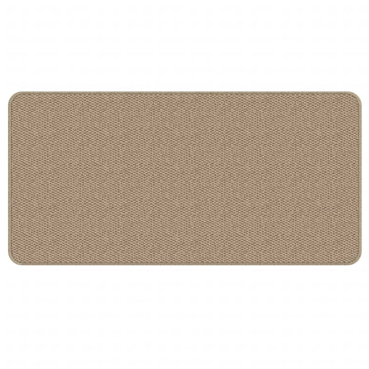 Vidaxl tapijtloper 50x100 cm sisal-look zandkleurig