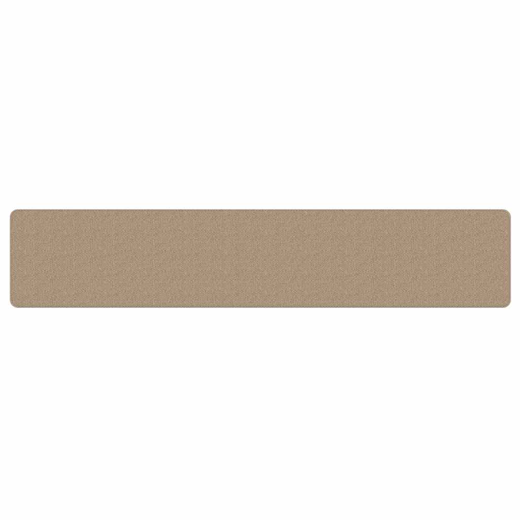 Vidaxl tapijtloper 50x250 cm sisal-look zandkleurig