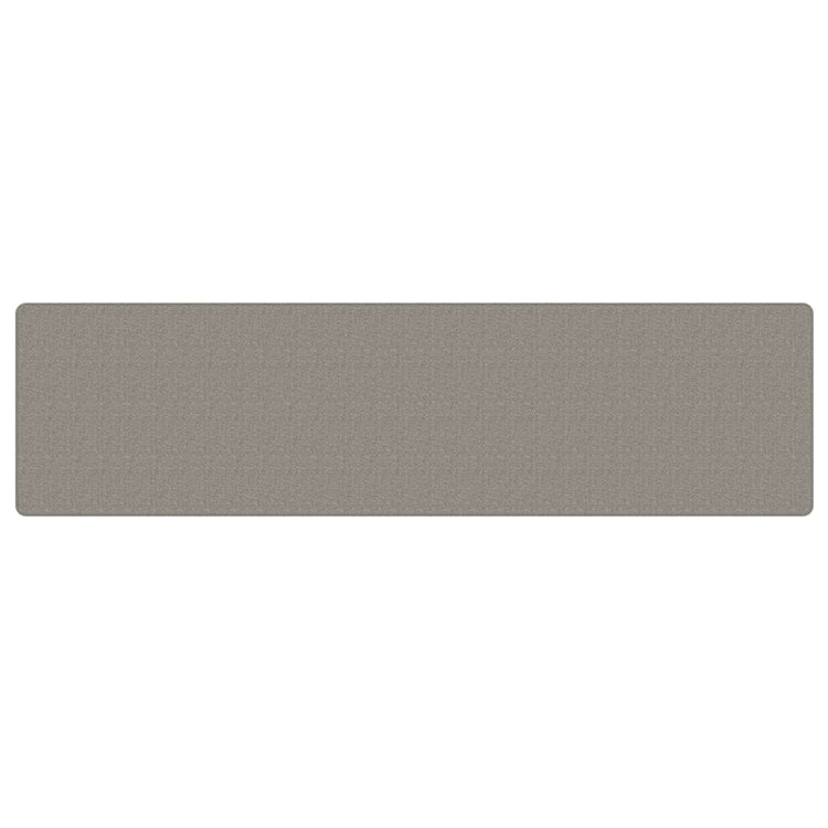Vidaxl tapijtloper 80x300 cm sisal-look zilverkleurig