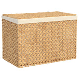 Vidaxl wasmand met 3 vakken 75x42,5x52 cm waterhyacint - afbeelding 3