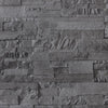 Vidaxl vliesbehang 3d steen-look 10x0,53 m zwart