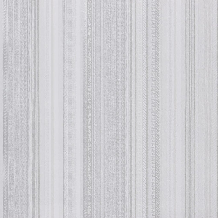 Vidaxl vliesbehang 3d strepenpatroon 10x0,53 m grijs