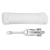 Vidaxl anker met touw inklapbaar 2,5 kg smeedijzer zilverkleurig