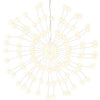 Vidaxl kerstverlichting vuurwerk 2 st 140 warmwitte led's 17 cm
