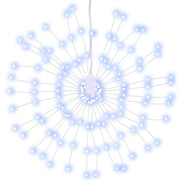 Vidaxl kerstverlichting vuurwerk 8 st 140 koudwitte led's 17 cm - afbeelding 3