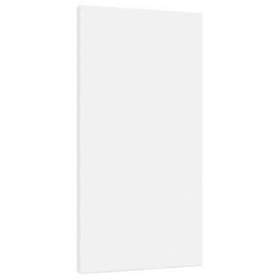 VidaXL Canvasdoeken 12 st stof en massief grenenhout wit