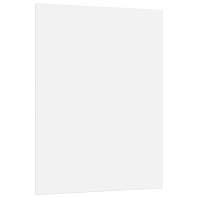 VidaXL Canvasdoeken 12 st stof en massief grenenhout wit