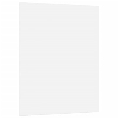 Vidaxl canvasdoeken 12 st stof en massief grenenhout wit