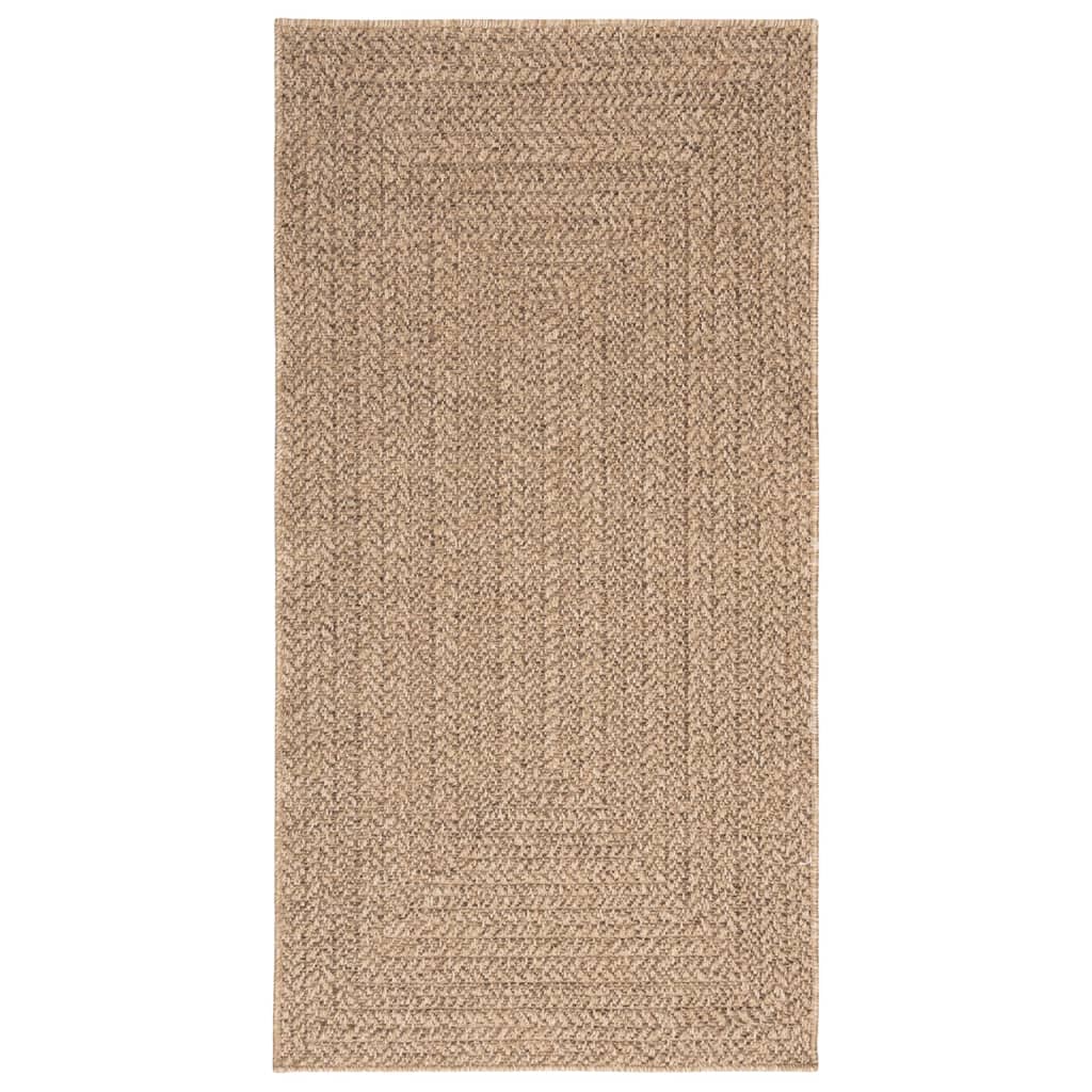 Vidaxl vloerkleed zizur binnen en buiten 80x150 cm jute look