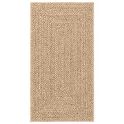 Vidaxl vloerkleed zizur binnen en buiten 80x150 cm jute look - afbeelding 3