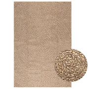 Vidaxl vloerkleed zizur binnen en buiten 120x170 cm jute look - afbeelding 1