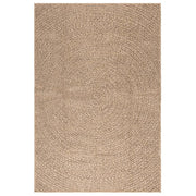 Vidaxl vloerkleed zizur binnen en buiten 120x170 cm jute look - afbeelding 3