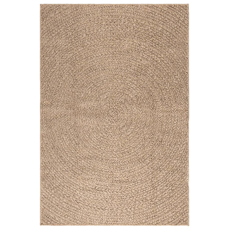 Vidaxl vloerkleed zizur binnen en buiten 120x170 cm jute look