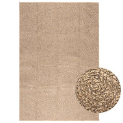 Vidaxl vloerkleed zizur binnen en buiten 140x200 cm jute look - afbeelding 1