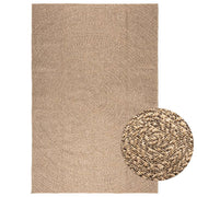 Vidaxl vloerkleed zizur binnen en buiten 200x290 cm jute look - afbeelding 1