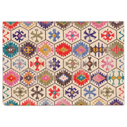 Vidaxl vloerkleed wasbaar 160x230 cm meerkleurig - afbeelding 2