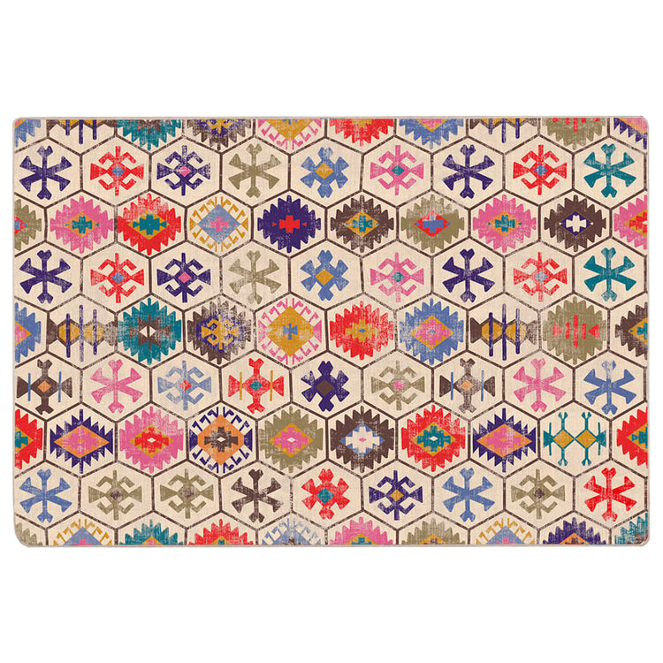 Vidaxl vloerkleed wasbaar 190x300 cm meerkleurig