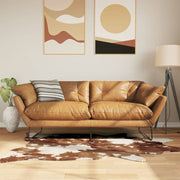 Vidaxl vloerkleed koeienpatroon wasbaar 120x170 cm zwart wit - afbeelding 1