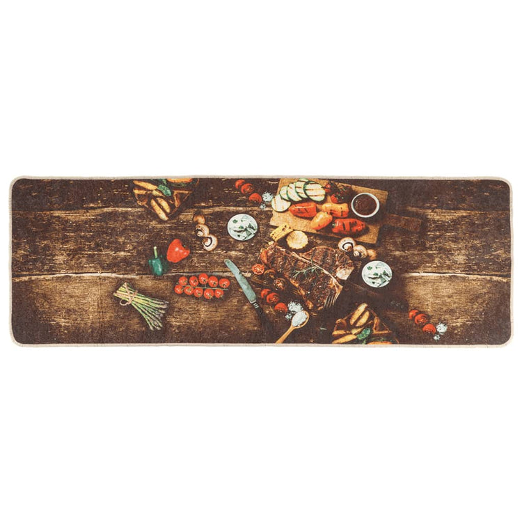 Vidaxl keukenmat wasbaar 60x180 cm meerkleurig