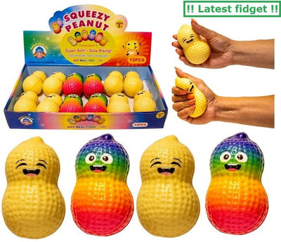 Jono toys squeeze pinda pu slow rise