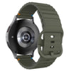 Justincase activeflex strap voor samsung galaxy watch 20mm khaki