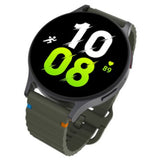 Justincase activeflex strap voor samsung galaxy watch 20mm khaki - afbeelding 3
