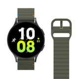 Justincase activeflex strap voor samsung galaxy watch 20mm khaki - afbeelding 5