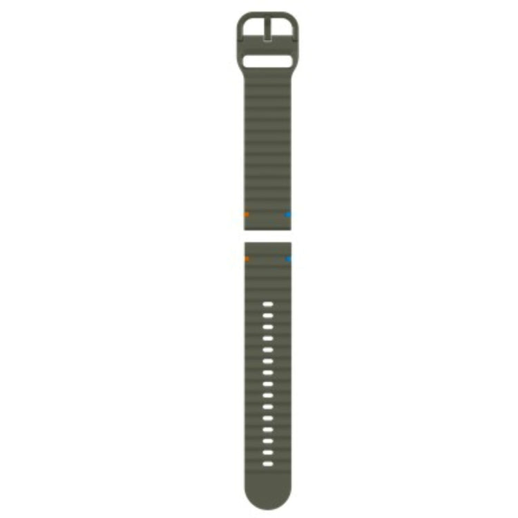 Justincase activeflex strap voor samsung galaxy watch 20mm khaki