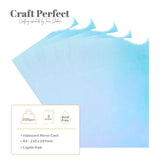 Craft perfect by tonic studios craft perfect • mirror card iridescent 250g bejeweled blue 5pcs - afbeelding 1