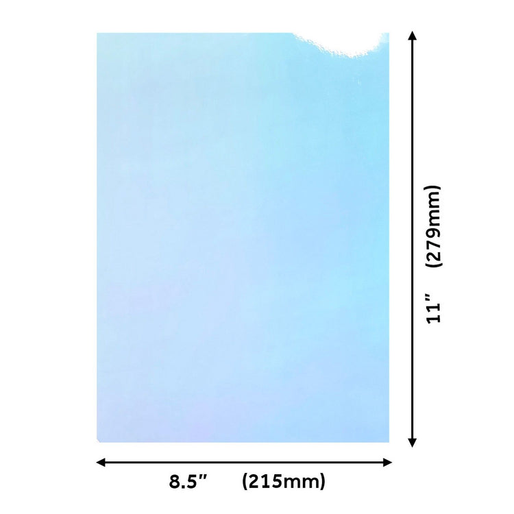 Craft perfect by tonic studios craft perfect • mirror card iridescent 250g bejeweled blue 5pcs
