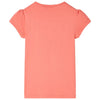 VidaXL Kindershirt 140 koraalkleurig