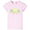Vidaxl kindershirt 128 lichtroze