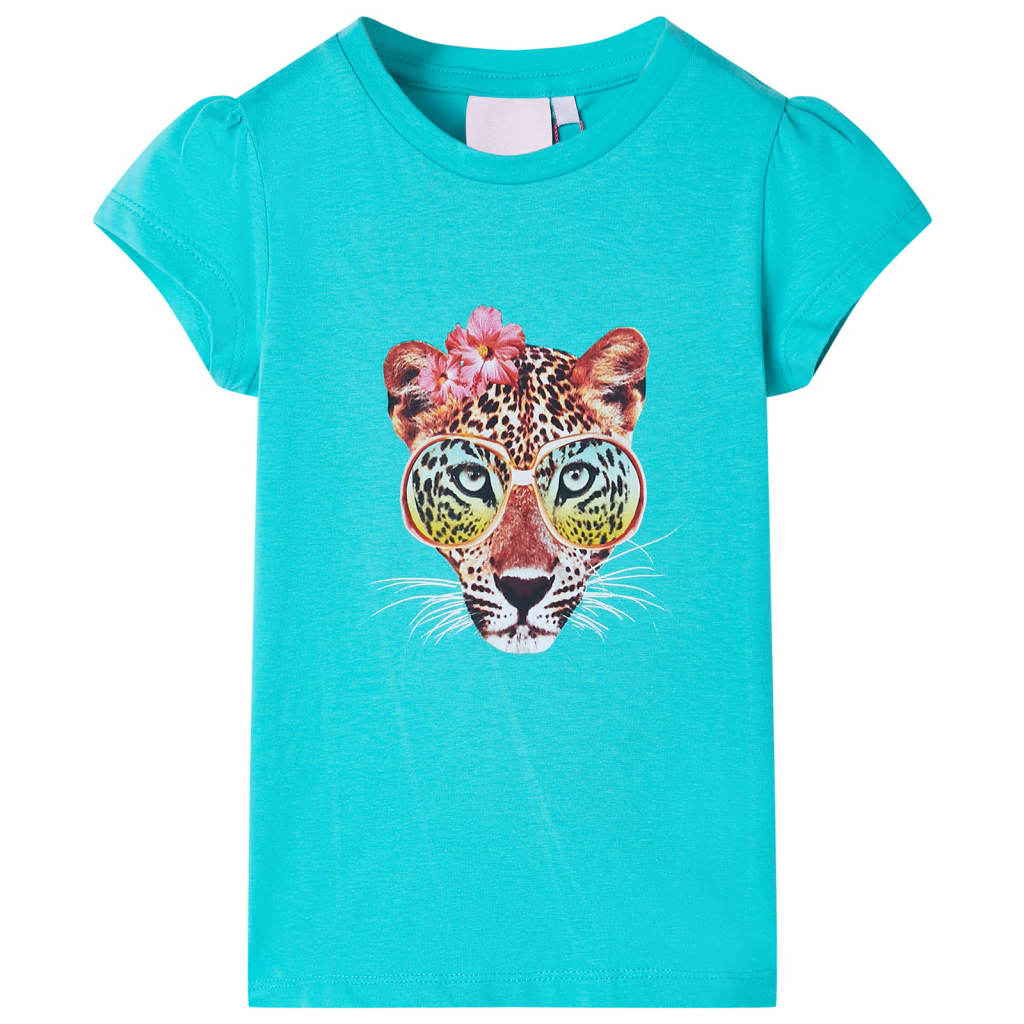 Vidaxl kindershirt 128 mintkleurig
