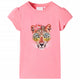 Vidaxl kindershirt 140 neonroze