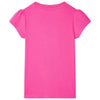 VidaXL Kindershirt 116 donkerroze