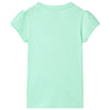 VidaXL Kindershirt 92 felgroen
