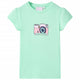Vidaxl kindershirt 116 felgroen