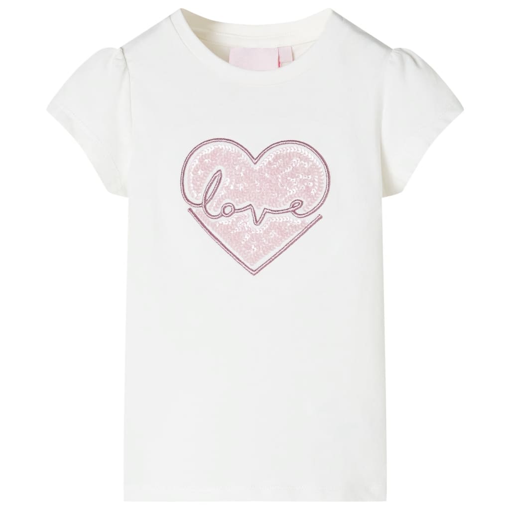 VidaXL Kindershirt 92 ecru