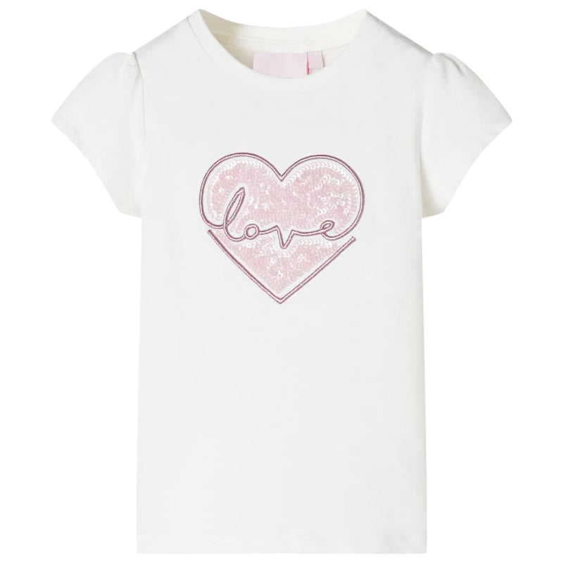 VidaXL Kindershirt 92 ecru